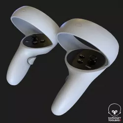 Pbr Oculus Controller 3D model