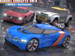Renault concept vol  4 3D model
