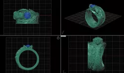 rings bracelet  Low-poly 3D model