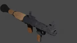 RPG-7 prop Low-poly 3D model