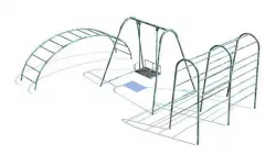 Rusty Playground Low-poly 3D model