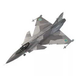 Saab JAS-39 Gripen jet fighter Low-poly 3D model