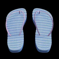 Sandal Jepit 3D model