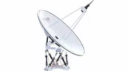 Satelite Dish on Hexapod Platform  3D model