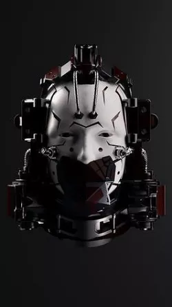 Sci-fi Character Cyborg 003 3D model