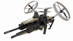 Sci-Fi Military Drone Vehicle 3D model