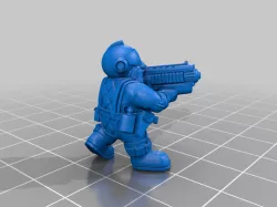 Space Dwarfs with Ion Guns