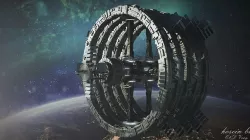 space station 3D model