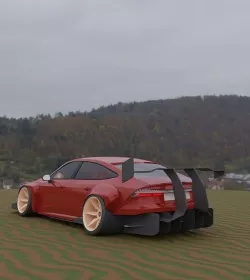 Spoiler   Splitter  Sideskirt            Car not Included 3D model