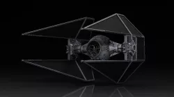 Star Wars Imperial TIE Interceptor 3D model