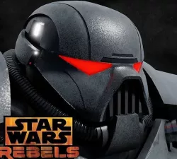 Star Wars Rebels Darktrooper Sentry Low-poly 3D model