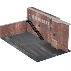 Store Building Rear 3D model