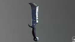 Stylized Sword Low-poly 3D model