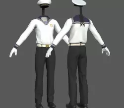 SUIT SAILOR  3D model