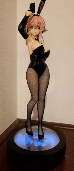 Super Sonico BiCute Bunny Lithophane Base