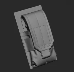 Tactical Pouches  3D model