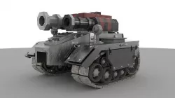 Tank - Metal Slug Low-poly 3D model