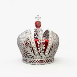 The Imperial Crown of Russia 3D model