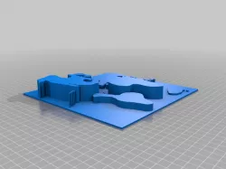 topographical map (very big)