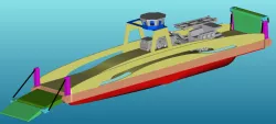Toys for boys-boats/Fancy Ferry- OpenSCAD CSV