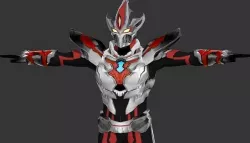 Ultraman Trigger - Trigger Dark 3d model Texture