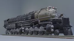 Union Pacific Big Boy number 4014 3D model