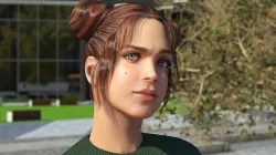 Urban Style Young Woman Rigged for Modo 3D model