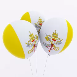 Vatican City country balloon 3d model  Low-poly 3D model