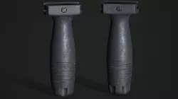 VERTICAL GRIP Low-poly 3D model