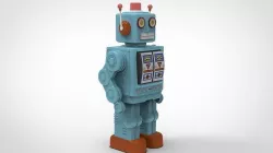 Vintage Robot Toy 3D model