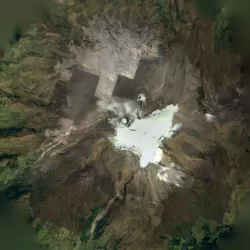 Volcan Nevado Del Ruiz - Nevado Del Ruiz Volcano 3D model