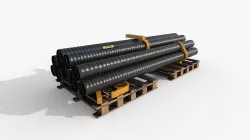 Warehouse Pipes 3D model