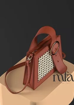 Weave Handbag 3D model
