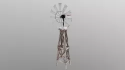 Windmill Low-poly 3D model