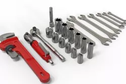 Wrenches hand tools 3d model 3D model