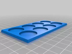 22mm movement tray