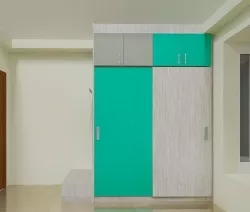 2BHK Individual Flat 3D model