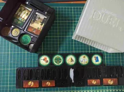 7 Wonders Duel box and game mat