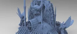 Alien Prometheus temples 4 3D model