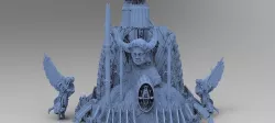 Alien Prometheus temples 5  3D model