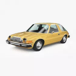 AMC Pacer 1980 Low-poly 3D model