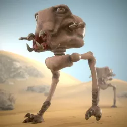 AS TS Awful Monster Skeleton 3D model
