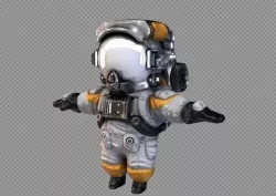 Astronaut Spaceman Spacesuit 3D model