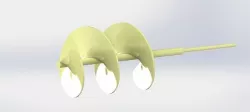 auger 3D model