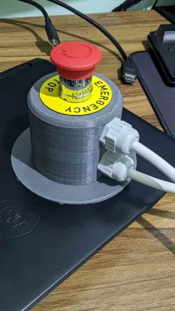 Base for Emergency-Stop-Button