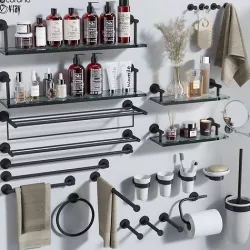 bathroom accessories 04 3D model