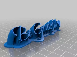 be grateful
