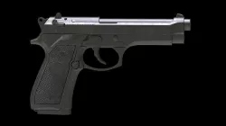 Beretta 92 Low Poly Low-poly 3D model