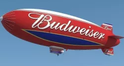 Budweiser Blimp 3D model
