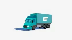 Cartoon Stylized Truck 3D model